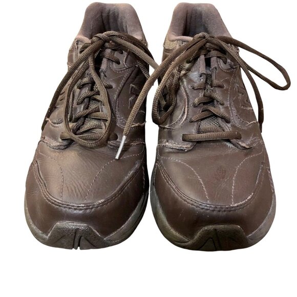 New Balance Walking Shoes Mens 8.5 D Used Brown Leather MW927BR - Picture 4 of 12